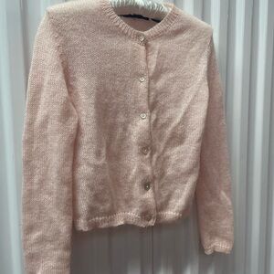 French Connection Soft Pink Cardigan
